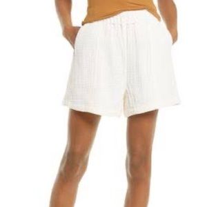 Madewell Easy Pull-On Lightspun Shorts